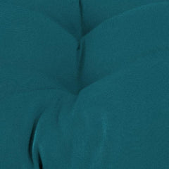 19 in. L x 46 in. W x 4 in. T Rectangular Outdoor Wicker Bench Cushion in Canvas Teal