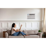 8,000 BTU 115V Through-The-Wall AC 4,200 BTU Supplemental Heat Remote Sleep Mode 24H Timer for Rooms up to 350 Sq. Ft.