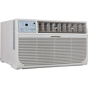 10,000 BTU 230V Through-the-Wall Air Conditioner Cools 450 Sq. Ft. with Heater in White