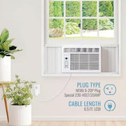 12,000/11,600 BTU 230-Volt Window/Wall Air Conditioner with 11,000 BTU Supplemental Heat Capability