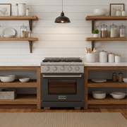 Kucht 30" Freestanding Professional Gas Range Liquid Propane KFX3000X/LP-GY