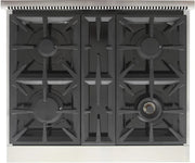 Kucht 30" Freestanding Professional Gas Range Liquid Propane KFX3000X/LP-S