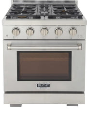 Kucht 30" Freestanding Professional Gas Range KFX3000X-S