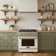 Kucht 30" Freestanding Professional Gas Range KFX3000X-W