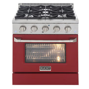 Kucht 30” Pro-Style Kitchen Dual Fuel Range - KDF302-B