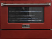 Kucht 30" Propane Range, Stainless Steel, Red Oven Door, KNG301/LP-R