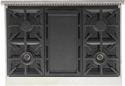 Kucht 36 Inch Gas Sealed Burner Rangetop-KFX369T-B