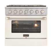 Kucht 36” Pro-Style Kitchen Dual Fuel Range - KDF362
