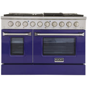 Kucht 48” Pro-Style Kitchen Dual Fuel Range - KDF482/LP-S