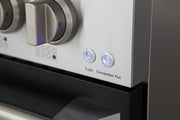 Kucht 48" Propane Range, Stainless Steel, Black Doors, KNG481/LP-K