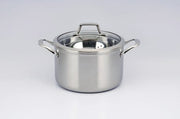 Kucht Culinary Professional 3-Ply Stainless 10 Piece Cookware Set, K16020