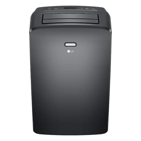 8,000 BTU (12,000 BTU ASHRAE) 115-Volt Portable Air Conditioner Cools 350 Sq. Ft. with Dehumidifier and Wi-Fi in Gray