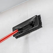 13.5 in. High Power Extra-Large Heavy-Duty Floor Scrub Brush with Swiveling Head and Steel Handle