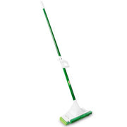 11.25 in. Big Gator Sponge Flat Mop with Scrub Brush