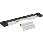 Black/White Double Bolt Sliding Door Lock