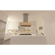 ZLINE 48" Wooden Island Range Hood, Butcher Block, 681iM-48