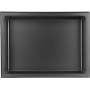 16 in. W x 12 in. H x 4 in. D 18-Gauge Stainless Steel Bathroom Shower Wall Niche in Matte Black