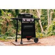 2-Burner Propane Gas Grill in Black