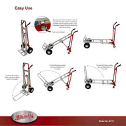 1,000 lbs. Capacity 4-in-1 Hand Truck