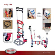 150 lbs. Vertical Capacity and 300 lbs. Horizontal Capacity Convertible Truck