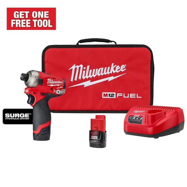 Milwaukee M12 FUEL SURGE 1/4 in. Hex Driver Kit