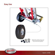 10 in. Flat Free Wheel Part