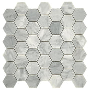 Restore Mist Honed 12 in. x 12 in. Marble Mosaic Tile (0.97 sq. ft./ piece)