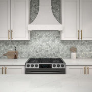Restore Mist Honed 12 in. x 12 in. Marble Mosaic Tile (0.97 sq. ft./ piece)