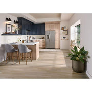 Natural White Oak 3 MIL x 6 in W x 36 in L Peel and Stick Water Resistant Vinyl Tile Flooring (36 sq. ft./ctn)