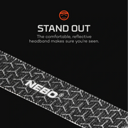 NEBO NEB-HLP-0011 Mycro 400 Rechargeable Headlamp