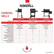29 in. Barrel Offset Charcoal Smoker and Grill in Black