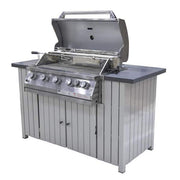 36 in. 5-Burner Built-In Gas Grill with Rotisserie Burner