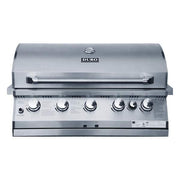 36 in. 5-Burner Built-In Gas Grill with Rotisserie Burner