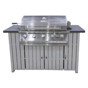 36 in. 5-Burner Built-In Gas Grill with Rotisserie Burner