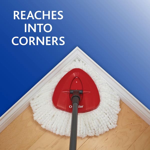 EasyWring Spin Mop Head Replacements, Machine Washable Microfiber Refills - Thumbnail 3