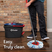 Easy Wring Rinse Clean Deep Clean Microfiber Spin Mop and Bucket System (The Home Depot Exclusive)