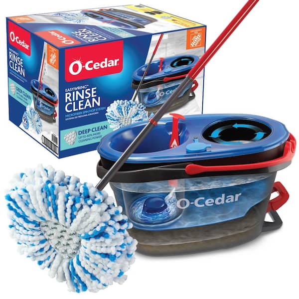 EasyWring Deep Clean Microfiber Spin Mop with Bucket System - Thumbnail 4