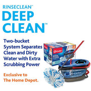 Easy Wring Rinse Clean Deep Clean Microfiber Spin Mop and Bucket System (The Home Depot Exclusive)