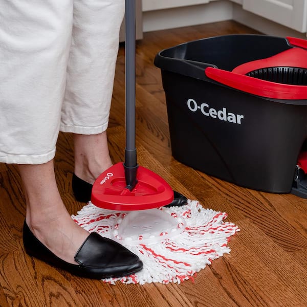 EasyWring Deep Clean Microfiber Spin Mop with Bucket System