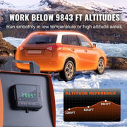 Diesel Air Heater All-in-one 27,296 BTU Diesel Heater 12-Volt 8KW with LCD Remote Control Other Fuel Type Space Heater