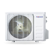 Pioneer® Quantum Ultra™ 23,000 BTU 22.5 SEER2 230V 8-Way Ceiling Cassette Ductless Mini-Split Air Conditioner Inverter Heat Pump Full Set