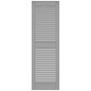 Builders Edge Vinyl Louver Shutters