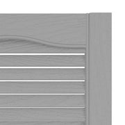 Builders Edge Vinyl Louver Shutters