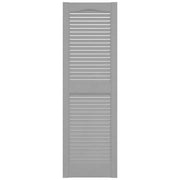 Builders Edge Vinyl Louver Shutters