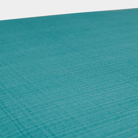 Solid Rectangular Outdoor Bench Cushion in Blue
