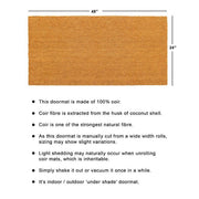 Coir Doormat by Unbranded