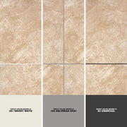 Portland Stone Beige 18 in. x 18 in. Glazed Ceramic Floor and Wall Tile (17.44 sq. ft./case)