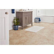 Portland Stone Beige 18 in. x 18 in. Glazed Ceramic Floor and Wall Tile (17.44 sq. ft./case)