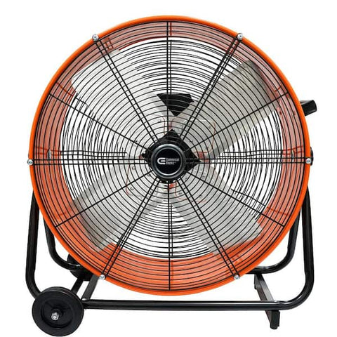 24 in. 2-Speed Heavy Duty Tilt Drum Fan