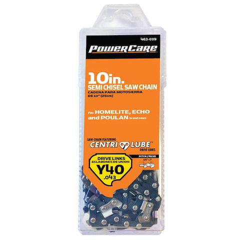 Powercare Centri-Lube Semi Chisel Chain